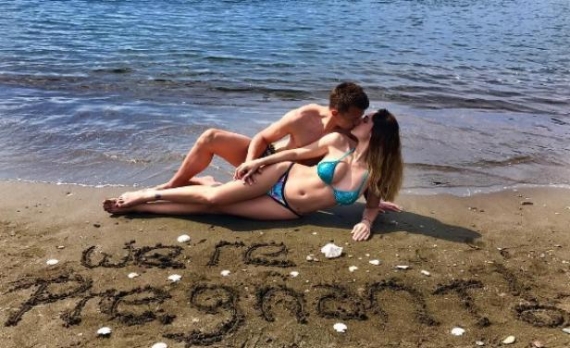 Patricia Callero y Fernando Muslera esperan a su primer hijo