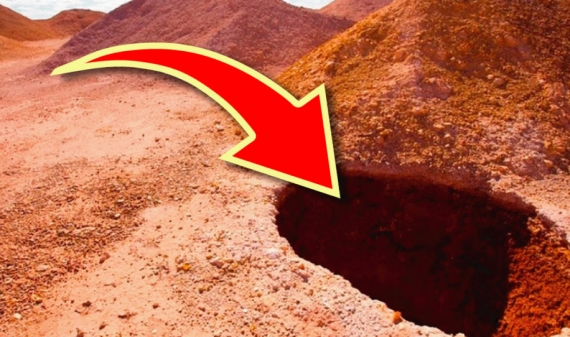 Descubre la increíble ciudad que se esconde dentro de este agujero en Australia