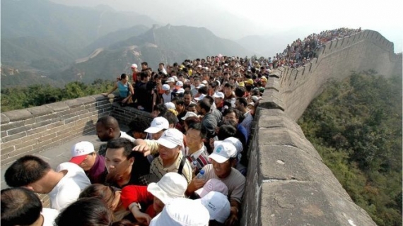 Qué tan abarrotada está China? Pasa que te muestro